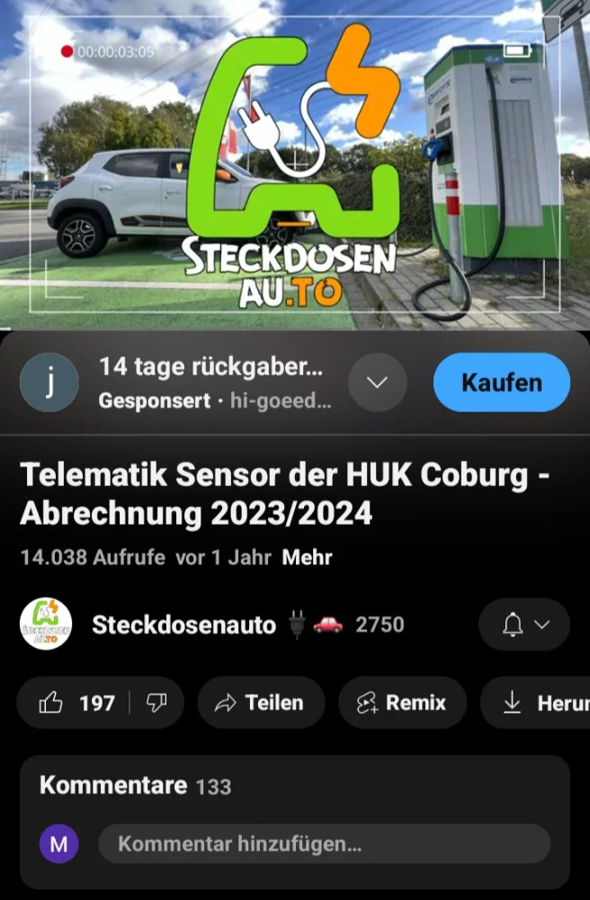 Alias Brenner mit Telematik HUK Erfahrung.webp