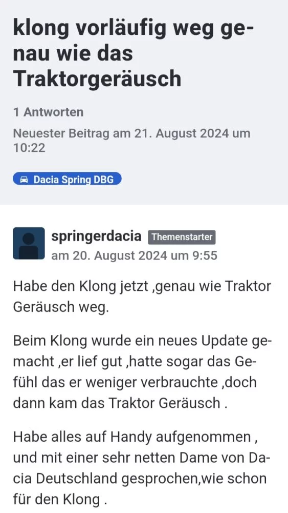 Quelle Motor Talk Forum Dacia Spring AUG2024.webp